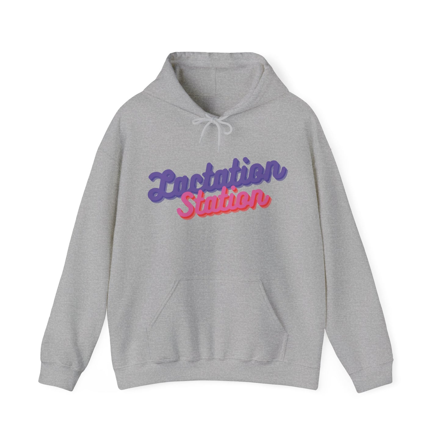 Lactation Station - Unisex Heavy Blend™ Hooded Sweatshirt