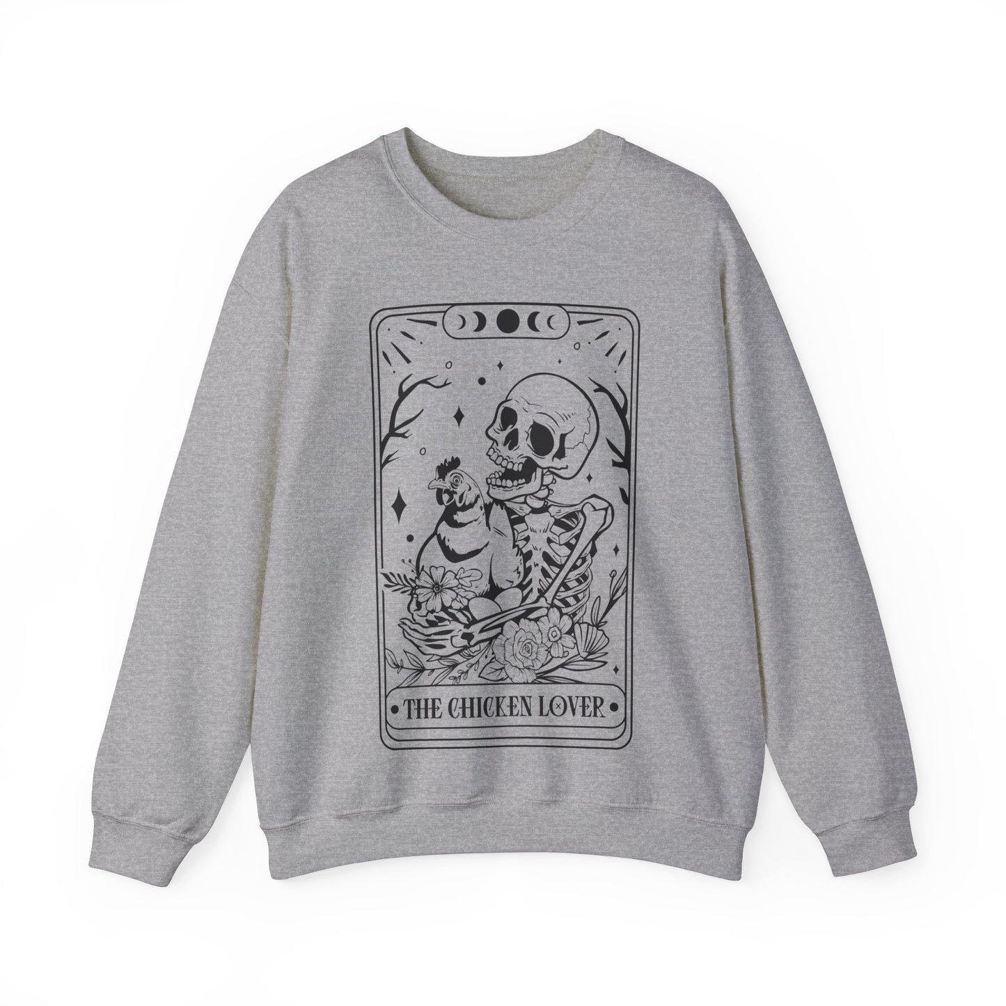 Chicken Lover Tarot - Unisex Heavy Blend™ Crewneck Sweatshirt