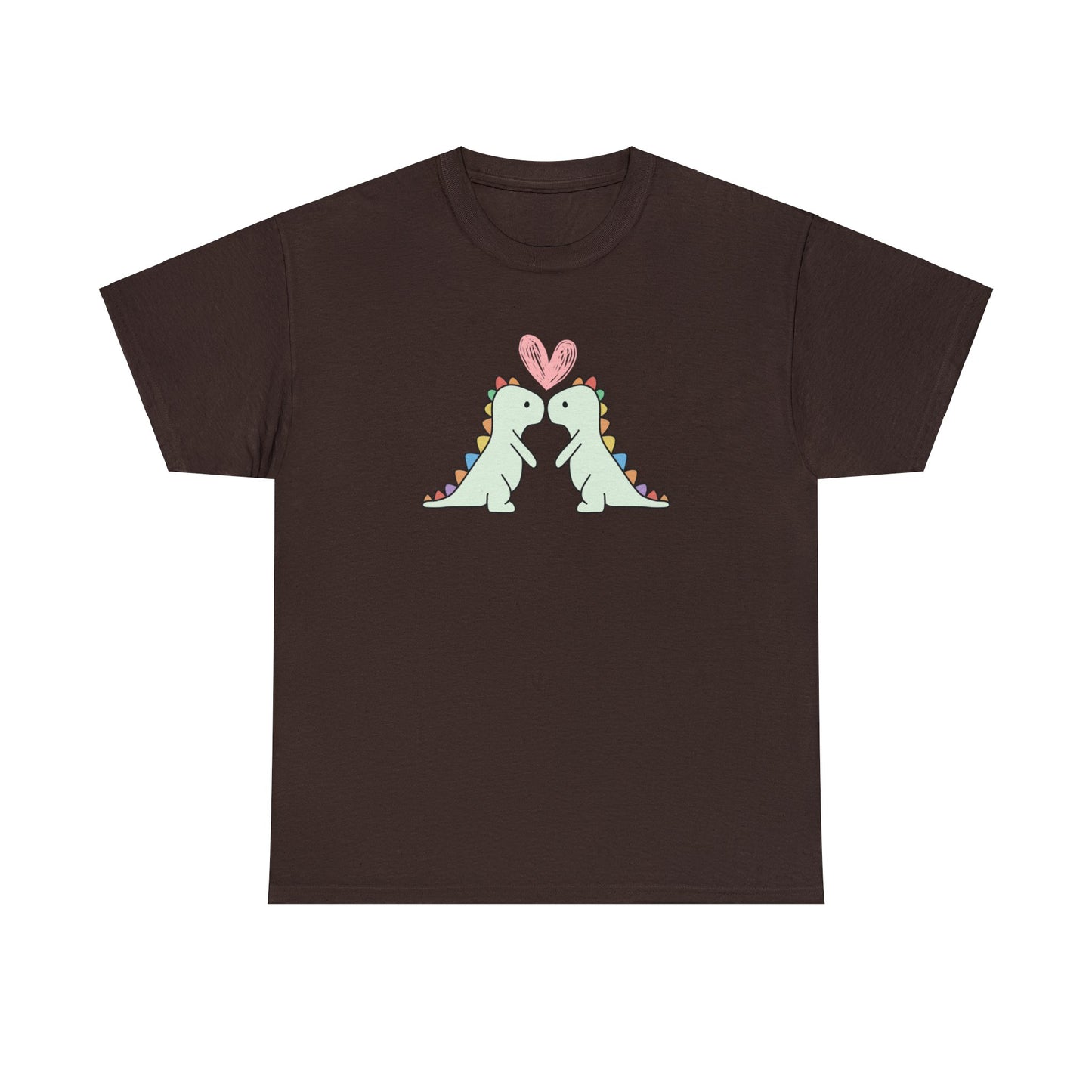 Dino Love - Unisex Heavy Cotton Tee