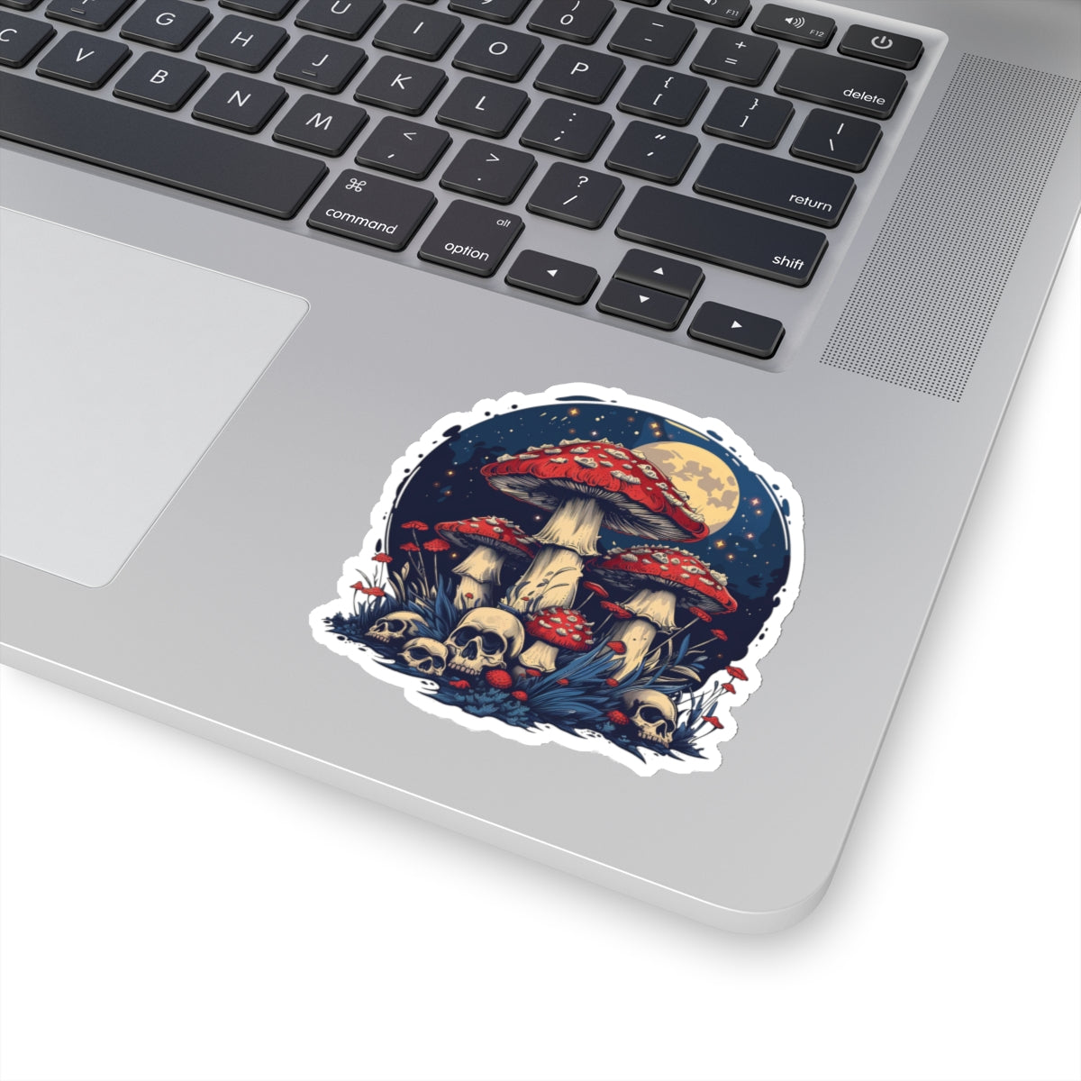 Mushrooms Skulls v.4 - Kiss-Cut Stickers