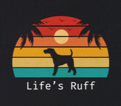 Life's Ruff Terrier - Unisex Heavy Cotton Tee