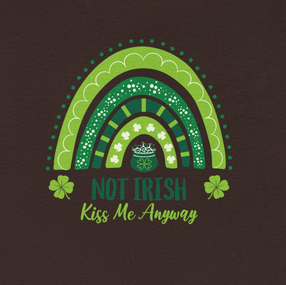 Not Irish Kiss Me Anyway - Unisex Heavy Cotton Tee