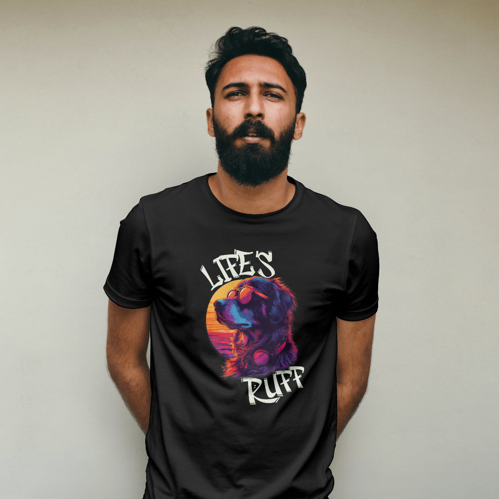 Cool Doggo Life's Ruff - Unisex Heavy Cotton Tee